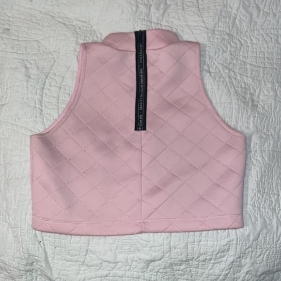 Light pink Adidas cropped tank - Picture 2 of 3